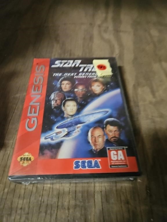 Sealed Star Trek Sega Game