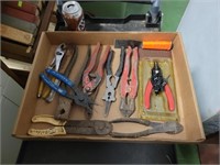Lot of Tools, Wire Cutters, Pliers