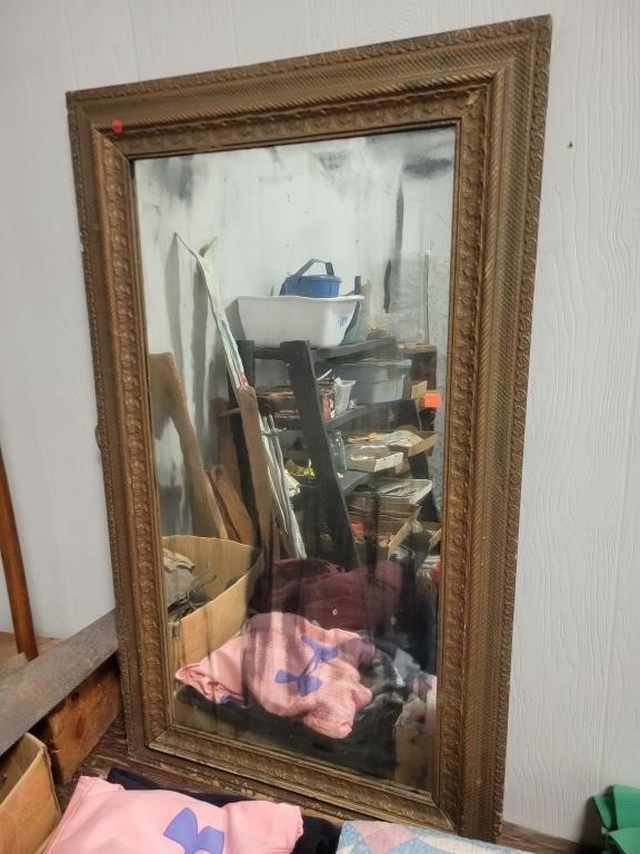Framed Vintage Mirror