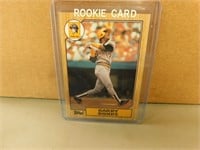 1987 Topps Barry Bonds #320 Rookie Baseball Card