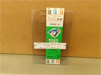 1985 Blue Jays Exhibition Stadium Unused Ticket