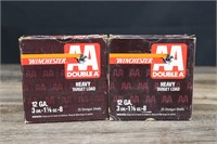 2 Boxes- Winchester AA Heavy Target Load 12g