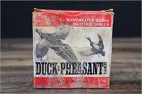 1 box- Winchester Duck And Pheasant 12g