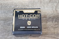 1 Box- Hot-Cor Big Game 8mm Bullets, Partial
