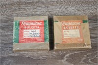 2 Boxes- Remington Bullets, Sealed