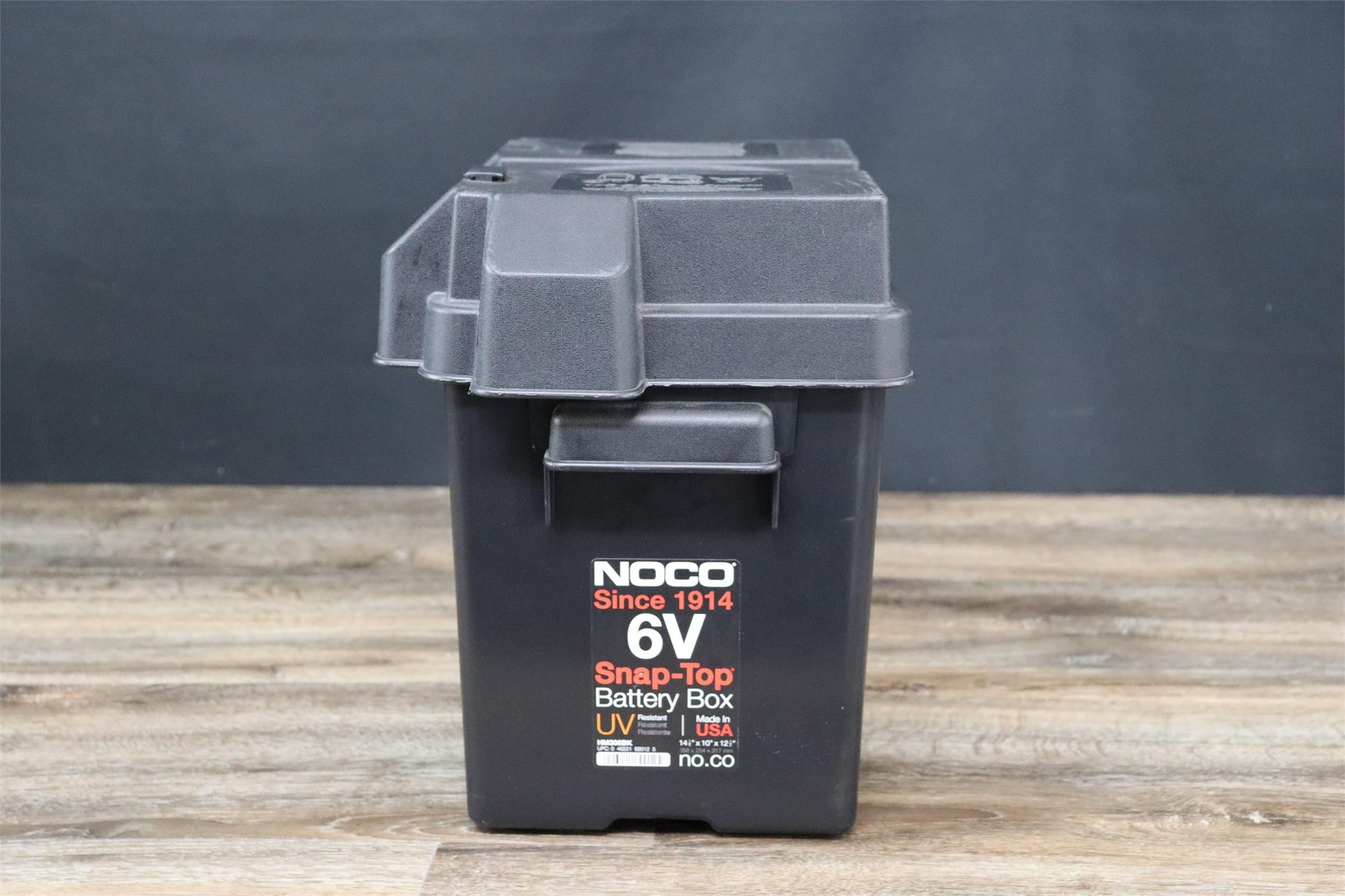 Novo 6V Marine Battery Box - Snap Top