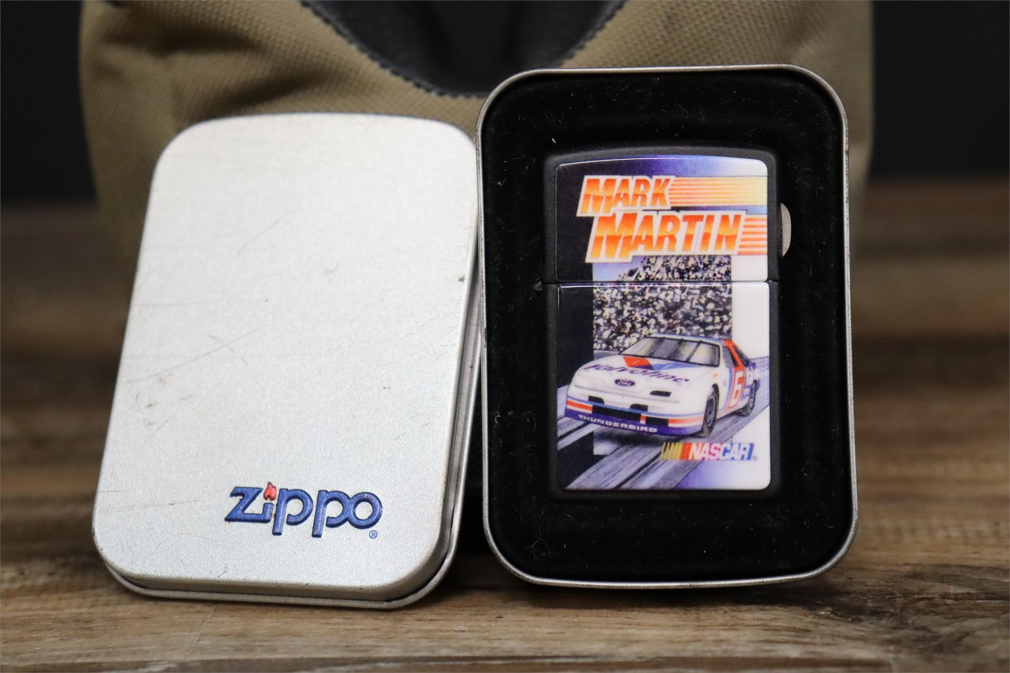 Mark Martin NASCAR Zippo Lighter