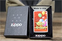 Happy Birthday Zippo Lighter