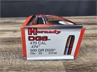 Hornady DGS 470 Caliber Reloading Bullets (50 Ct)