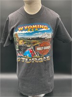 Harley Wyoming On The Road To Sturgis M Shirt