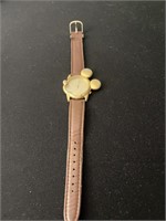 Lotus Mickey Mouse Watch with leather band