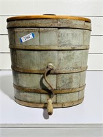 Painted Wooden Churn