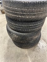 (4) Michelin tires 275 /70R / 16