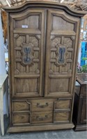 2 DOOR 5 DRAWER ARMOIRE