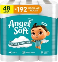 Angel Soft 48x Mega Toilet Paper Rolls
