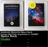 Authentic Meteorite Space Rock Campo Del Cielo Arg