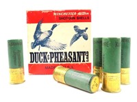 VTG AMMO BOX WINCHESTER DUCK & PHEASANT LOAD