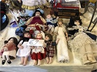 Lot of Dolls