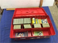 Pokémon card collection in box unsearched