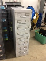 Heavy Small drawer file cabinet great for parts