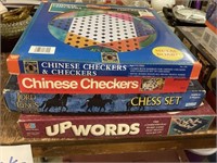 Chinese checkers, lord of the rings chess set, up
