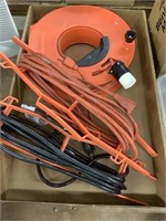 Extension cords and reel