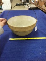 10 inch porcelain bowl with handle