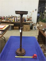 27 inch tall wooden stand