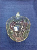 Grape shaped decorative bowl