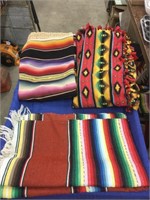 Southwestern style blankets
