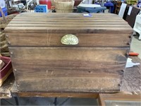 Wooden chest.  16 x 18 x 25