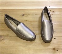 Liz Claiborne Womens Zaria Round Toe Loafers 8W