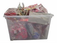 Box of Christmas Decorations & Decor