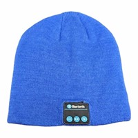 Royal Blue Bluetooth Beanie