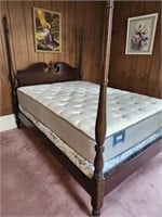 Hungerford Mahogany 4-Post Bed