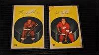 2 1962 63 Parkhurst Hockey Cards