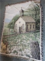 Blanket / Throw, Country Church
