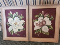 Magnolias, paint by number (2)