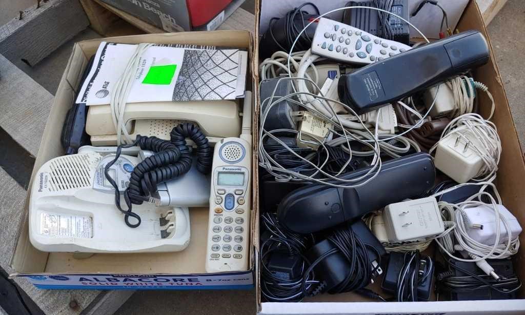 Phone, Remotes, Cords & More