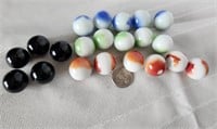 Marbles, Shooter size,