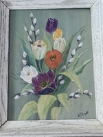 Zola Wright Painting - Tulips