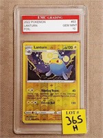 2022 Pokemon Lanturn Foil Cart, Gem Mint 10
