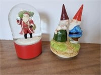 Music Boxes, Gnomes, Santa Claus