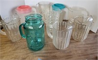 Plastic Pitchers,  (10)