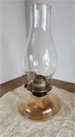 Oil Lamp with chimney - antique