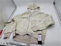 NEW Adidas Girls' Zip-Up Hooded Jacket - XL