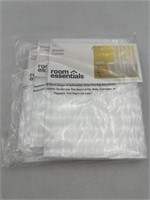 NEW Lot of 3-Room Essentials Shower Curtain