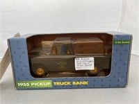Ertl Die Cast 1955 Pickup Truck Bank 1:25 Scale