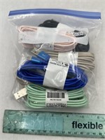 NEW Lot of 6-10ft Type-C Charging Cables