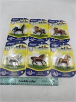 NEW Lot of 6- Breyer Stablemates Horse Collection